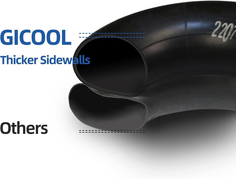 GICOOL 16x6.50-8, 16x7.50-8 Inner Tube, 2 Pack with TR-13 Valve Stem, Heavy Duty, for Mower Tractor Golf Cart Garden Trailer and More - Image 4